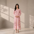Petal Muse Hand-Painted Kaftan