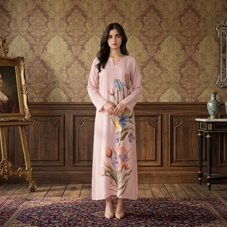 Blush Serenity Kaftan