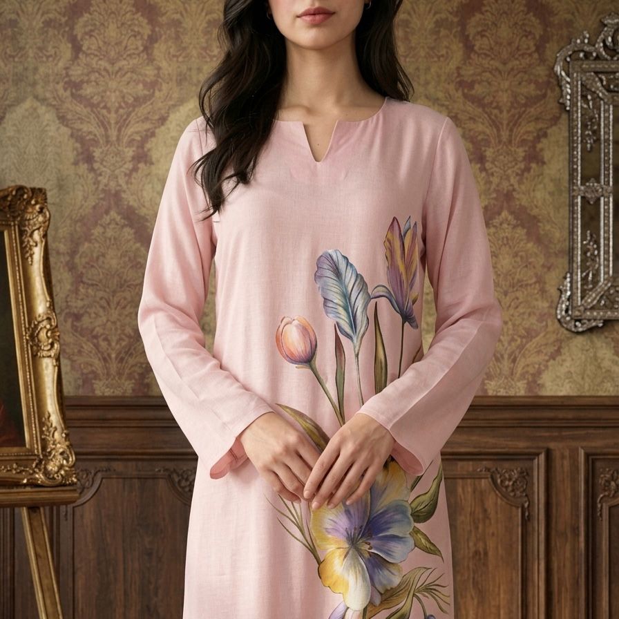 Blush Serenity Kaftan
